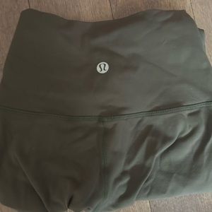 Green align lululemon leggings only worn twice